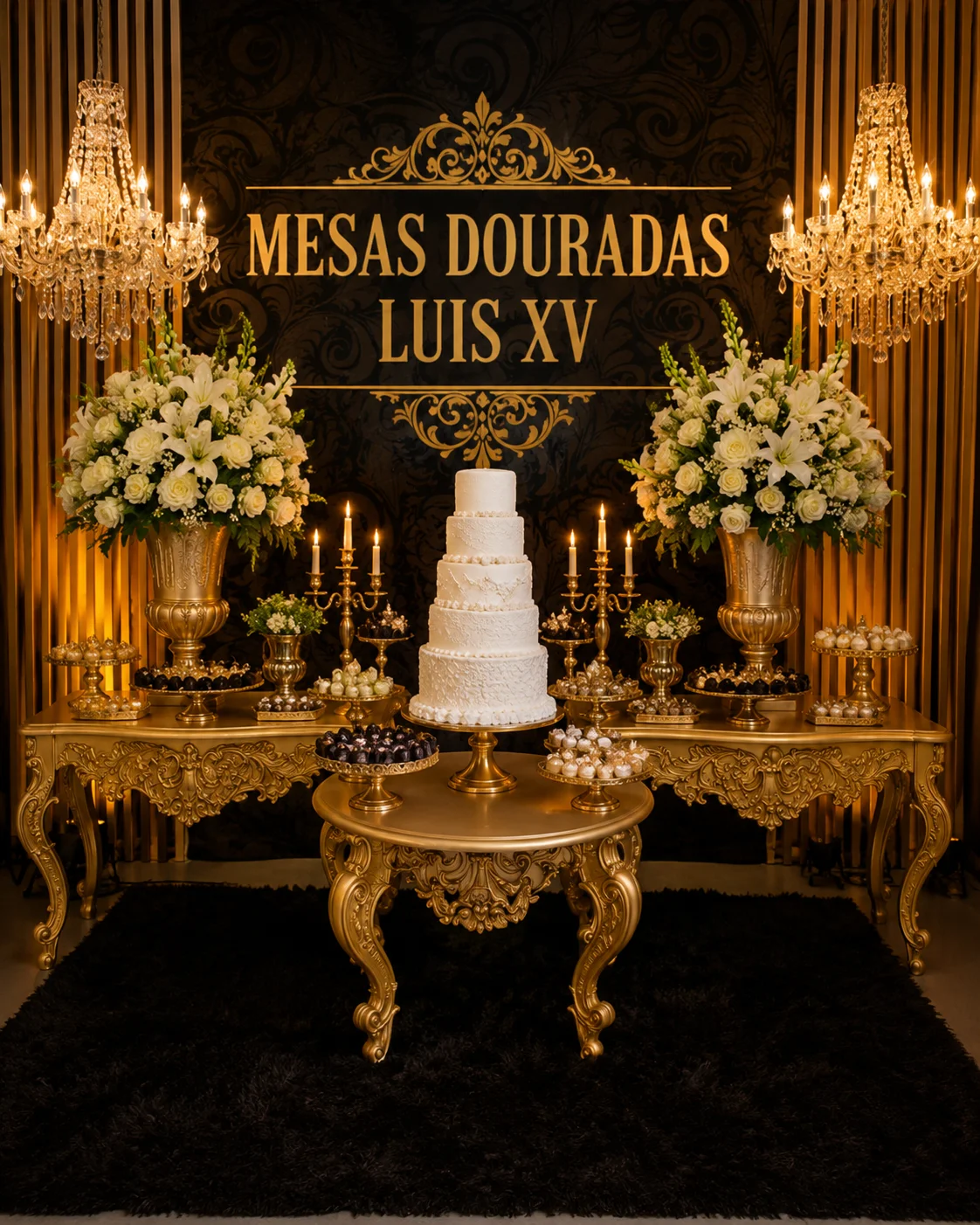 aluguel de mesas para casamento no Rio de Janeiro