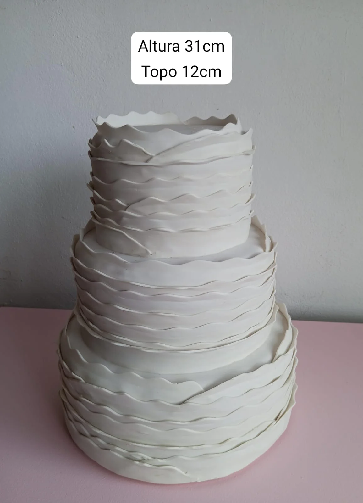 bolo fake para casamento
