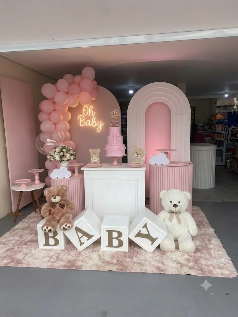 decoraçao para cha de bebe