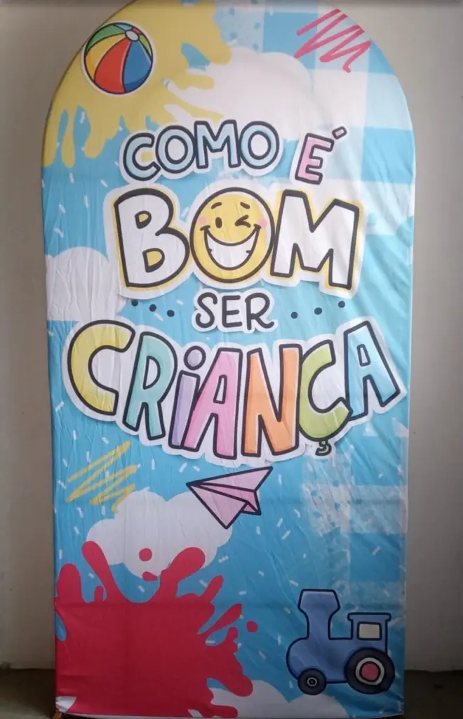 Painel Personalizado para Dia das Crianças