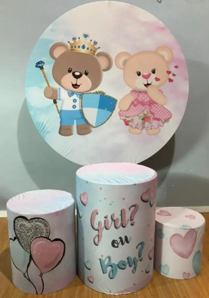 Painel Personalizado para Chá Revelação e Chá de Bebê