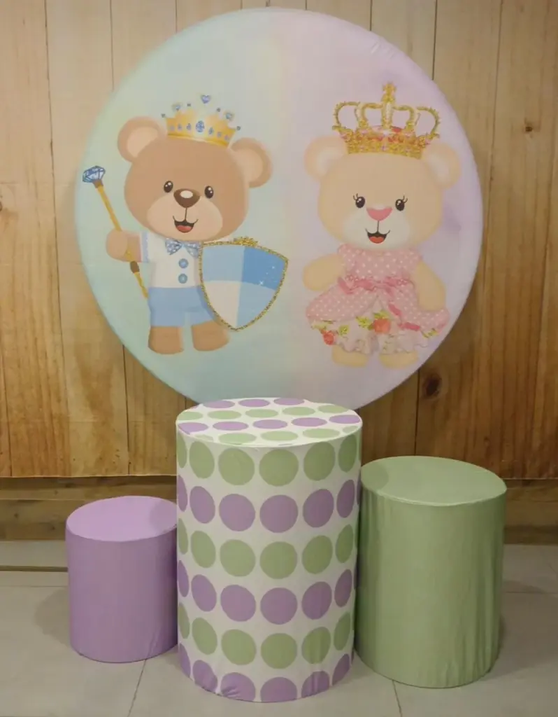 Painel Personalizado para Chá Revelação e Chá de Bebê