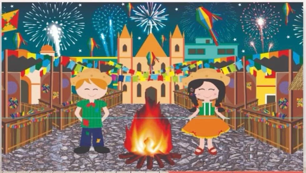 Painel Personalizado para Festa Junina