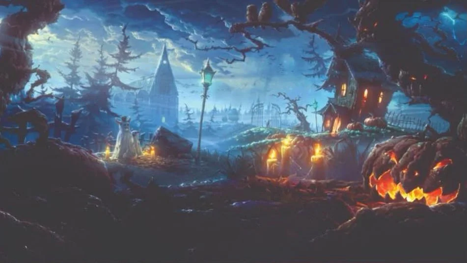 Painel Personalizado para Halloween