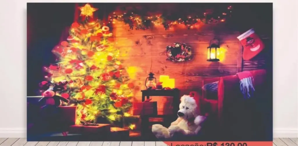 Painel Personalizado para Natal