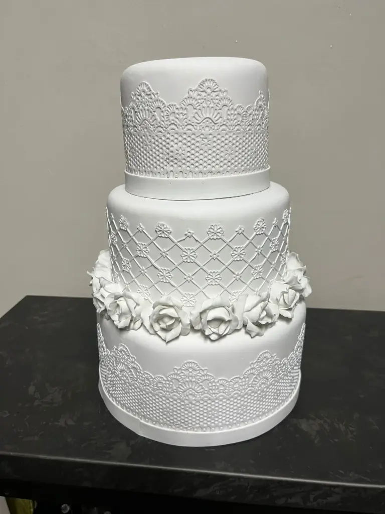 Bolo Cenografico para Casamento