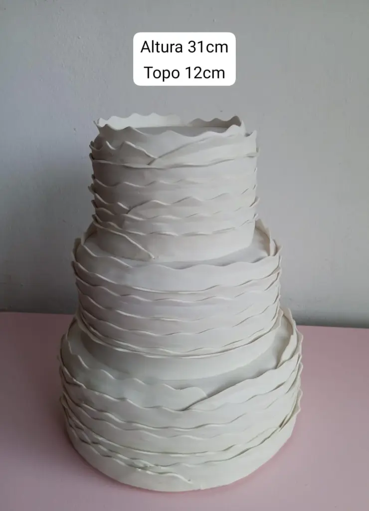 Bolo Cenografico para Casamento