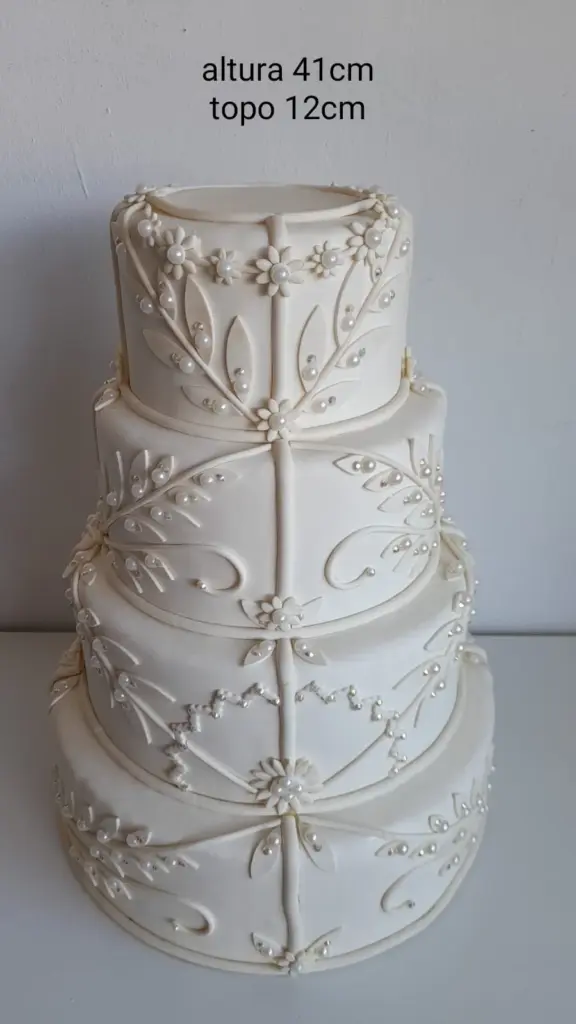 Bolo Cenografico para Casamento